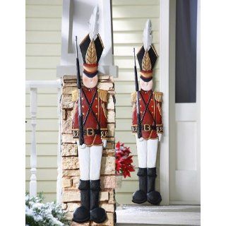 Metal Holiday Tin Soldier Wall Decoration By Collections