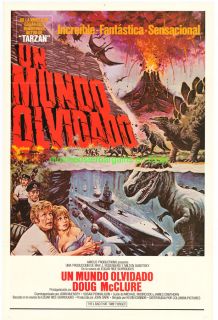 Jurassic Park II Movie Poster Bonus Dinosaur 1 Sheet