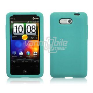 Turquoise Soft Silicone Skin Case for HTC Aria (AT&T