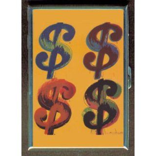 ANDY WARHOL FOUR DOLLAR SIGNS ID Holder, Cigarette Case or
