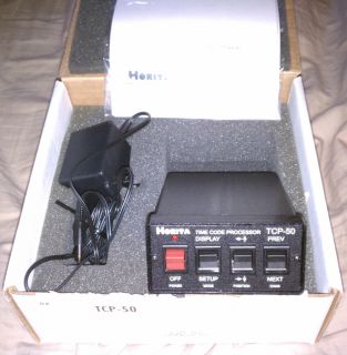 Horita TCP 50 Time Code Processor Smpte Time Code Inserter New in Box