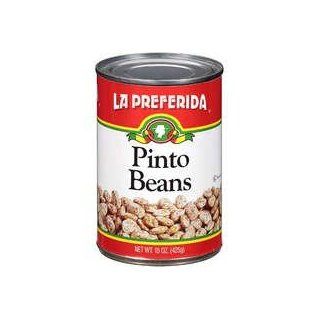 La Preferida Pinto Beans Can 15 oz Grocery & Gourmet Food