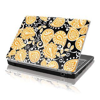 Skinit Black & Yellow Paisley Vinyl Laptop Skin for Dell