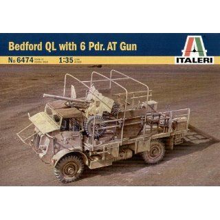 Bedford QL Military Truck w/6 Pounder Anti Tank Gun 1/35