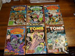Weird Wonder Tales Tomb of Darkness 6 Horror Comics