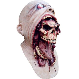 Scary Skull Gross Horror Mask Halloween Costumes Adult