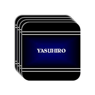 Personal Name Gift   YASUHIRO Set of 4 Mini Mousepad