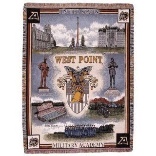 United States Military Academy West Point Tapestry Throw