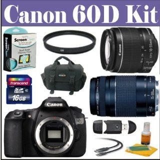 Canon EOS 60D 18 MP CMOS Digital SLR Camera with EF S 18