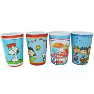Peanuts Snoopy Cups   Snoopy & Friends 4 pcs cup set Toys