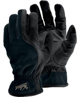 Woolrich Mens Expedition Gloves, BLACK, Size L Clothing