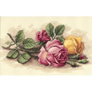 Dimensions Needlecrafts Counted Cross Stitch, Rose