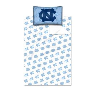 Tarheels College Twin Sheets   NCAA North Carolina Logo
