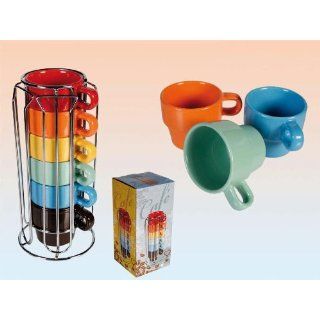 Coffee cups Set of 6 Coffee Cups / Mugs Size M   CERAMIC