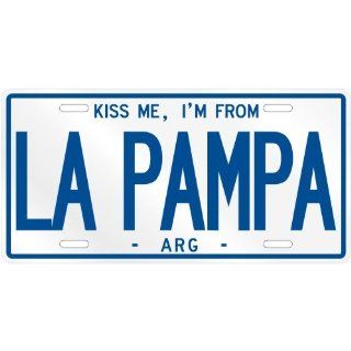 NEW  KISS ME , I AM FROM LA PAMPA  ARGENTINA LICENSE