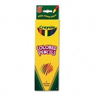Crayola® Colored Woodcase Pencils, 3.3 mm, Blk/Be/Bn/Gn
