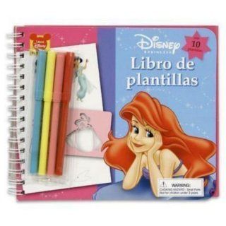 Stencil Book Princess 10 Pages And Marker Case Pack 24