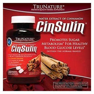TruNature CinSulin Cinnamon with Chromium Picolinate