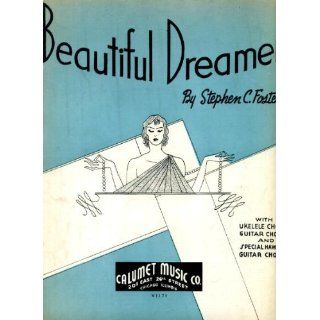 Beautiful Dreamer by Stephen Foster Vintage 1936 Sheet