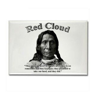 Red Cloud 01 Politics Rectangle Magnet by 