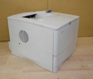 HP LaserJet 4050N Printer 16 MB Pagecount 114260 w HP JetDirect 600N