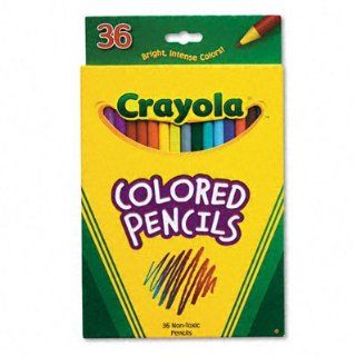 Crayola Presharpened Long Colored Pencils Toys & Games