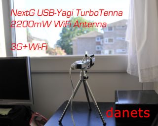 Nextg USB Yagi 802 11n HP WiFi Antenna 300Mbps Strong