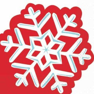 Holiday Buzz Snowflake Die Cut Lunch Napkins 16ct Toys