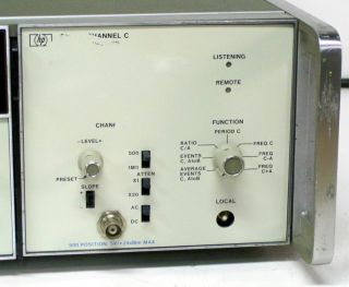 Agilent HP 5345A Electronic Counter HP 5353A CH C Module