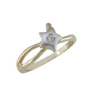 Giori   size 13.75 14K Star Shape Ring, Matching Jewelry