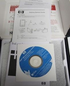 HP IPAQ 210 ENTERPRISE HANDHELD PERSONAL ORGANIZER IN ORIGINAL BOX, CD