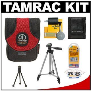 Tamrac 5204 T4 Camera Bag (Red) with Tripod + Accessory