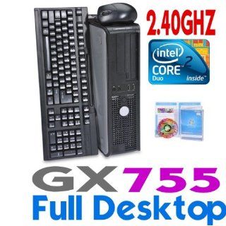 Dell Optiplex GX755 PC FULL DESKTOP Core 2 Duo 2400 MHz