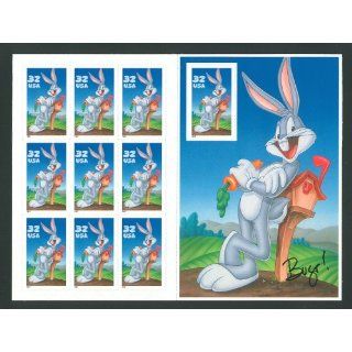 Bugs Bunny Looney Tunes 1997 Sheet of 10 Mint NH US