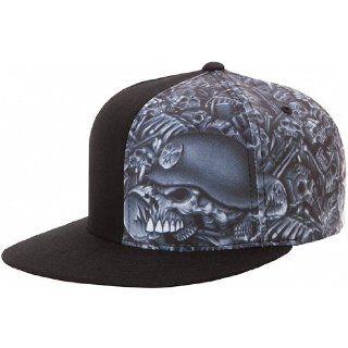 Metal Mulisha Skull Mens Flexfit Fashion Hat/Cap   Black