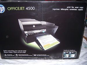 HP Officejet 4500 All in One Inkjet Printer