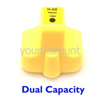 yellow ink cartridge for hp 02 photosmart 3210 3310 c7280