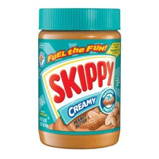 Skippy Peanut Butter, Creamy, 16.3 Ounce Jars (Pack of 6) 