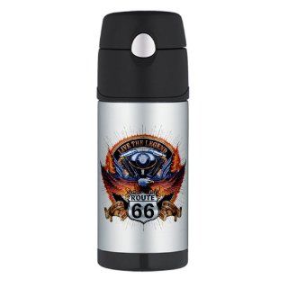 Thermos Travel Water Bottle Live The Legend Eagle and