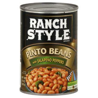 Ranch Style Beans Pinto with Jalapeno, 15 Ounce (Pack of 24) 