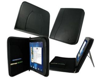 ROOCASE Executive Leather Case for HP TouchPad Tablet   Black