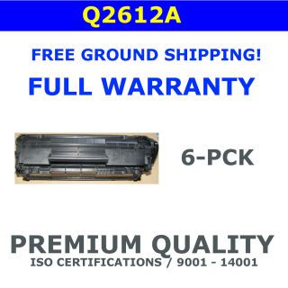 PACK HP 12A Q2612A Laser Toner Cartridge LaserJet Fits 1010 1012
