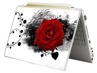 Bundle Monster Laptop Notebook Art Skin Decal Fits HP Dell Asus Red