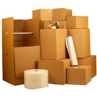 7 Room Wardrobe Kit 106 Moving Boxes & $95 in Packing