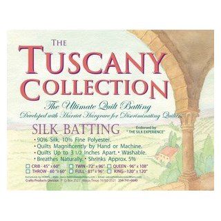  Hobbs Tuscany Silk Blend Batting 96 x 108 Queen Size