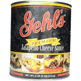 Gehls Jalapeno Cheese Sauce, 106 Ounce (Pack of 2) 