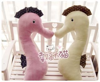 SINYO Giant Plush Soft Toy Stuffed Animal Sea Horse Hug Pillow 48