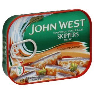 John West Sauce Tomato with Skippers, 106 grams (Pack of 6) 