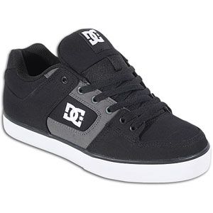 DC Shoes Pure   Mens   Skate   Shoes   Black/Dark Shadow