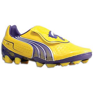 PUMA V1.11 FG   Mens   Soccer   Shoes   Vibrant Yellow/Parachute